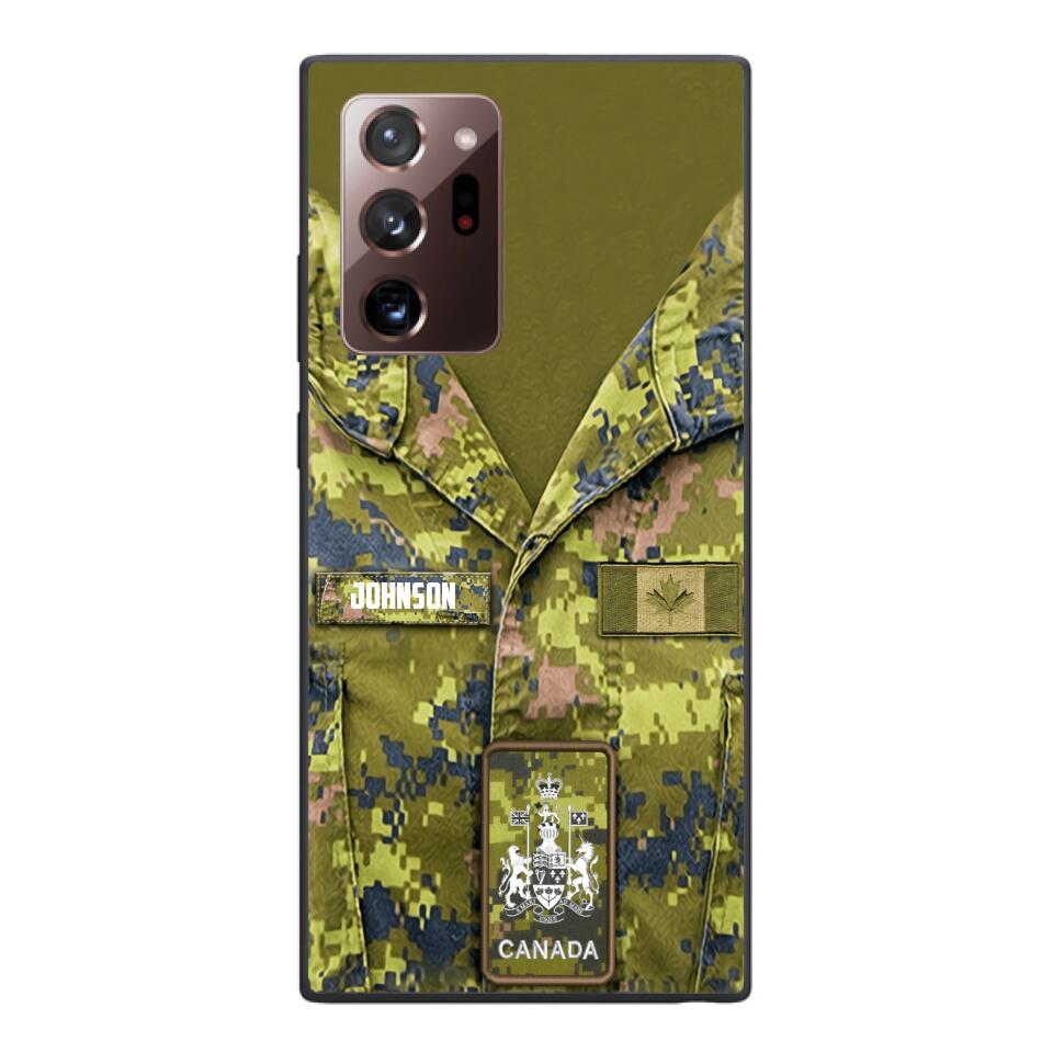 Personalized Canadian Soldier Camo Printed 22MAY-DT10