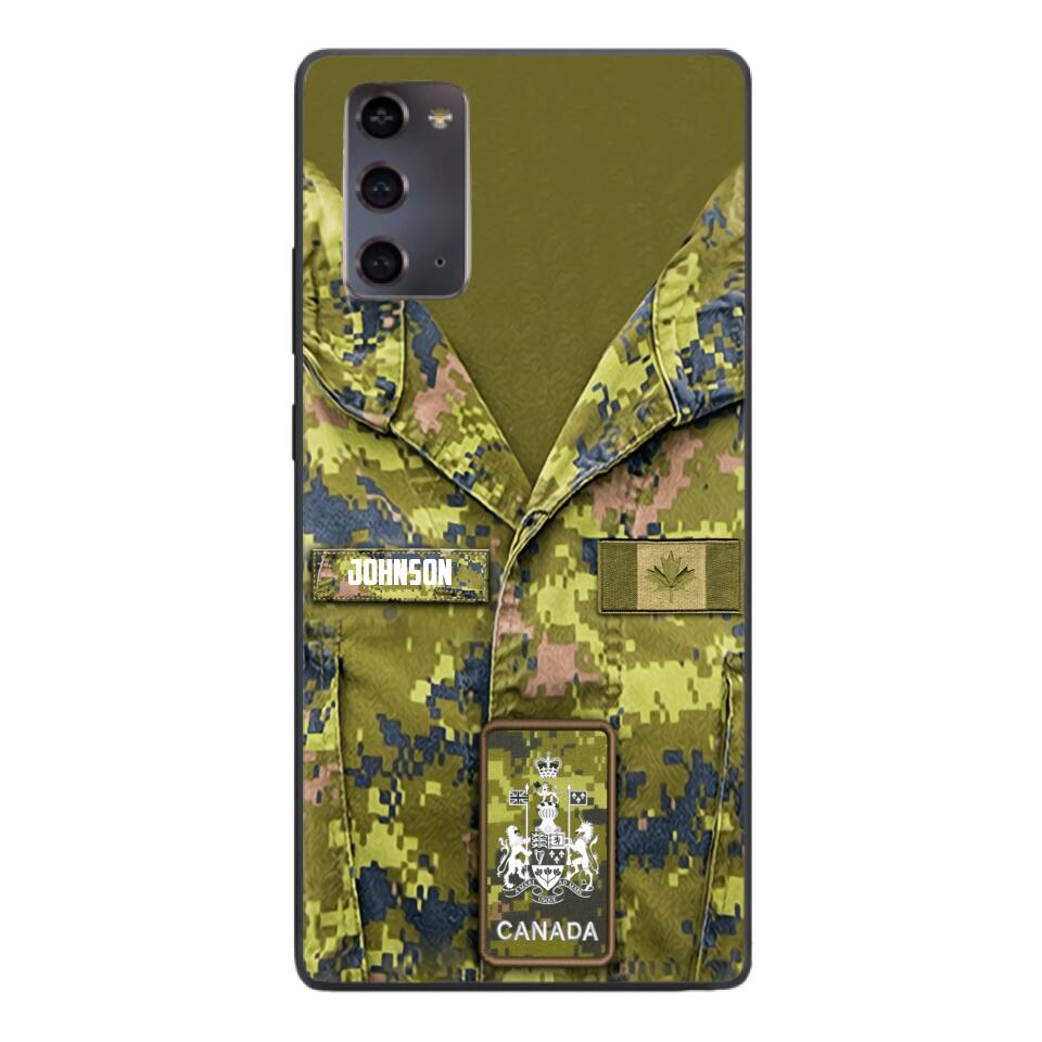 Personalized Canadian Soldier Camo Printed 22MAY-DT10