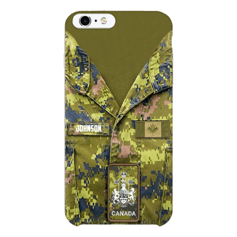 Personalized Canadian Soldier Camo Printed 22MAY-DT10