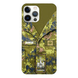 Personalized Canadian Soldier Camo Printed 22MAY-DT10