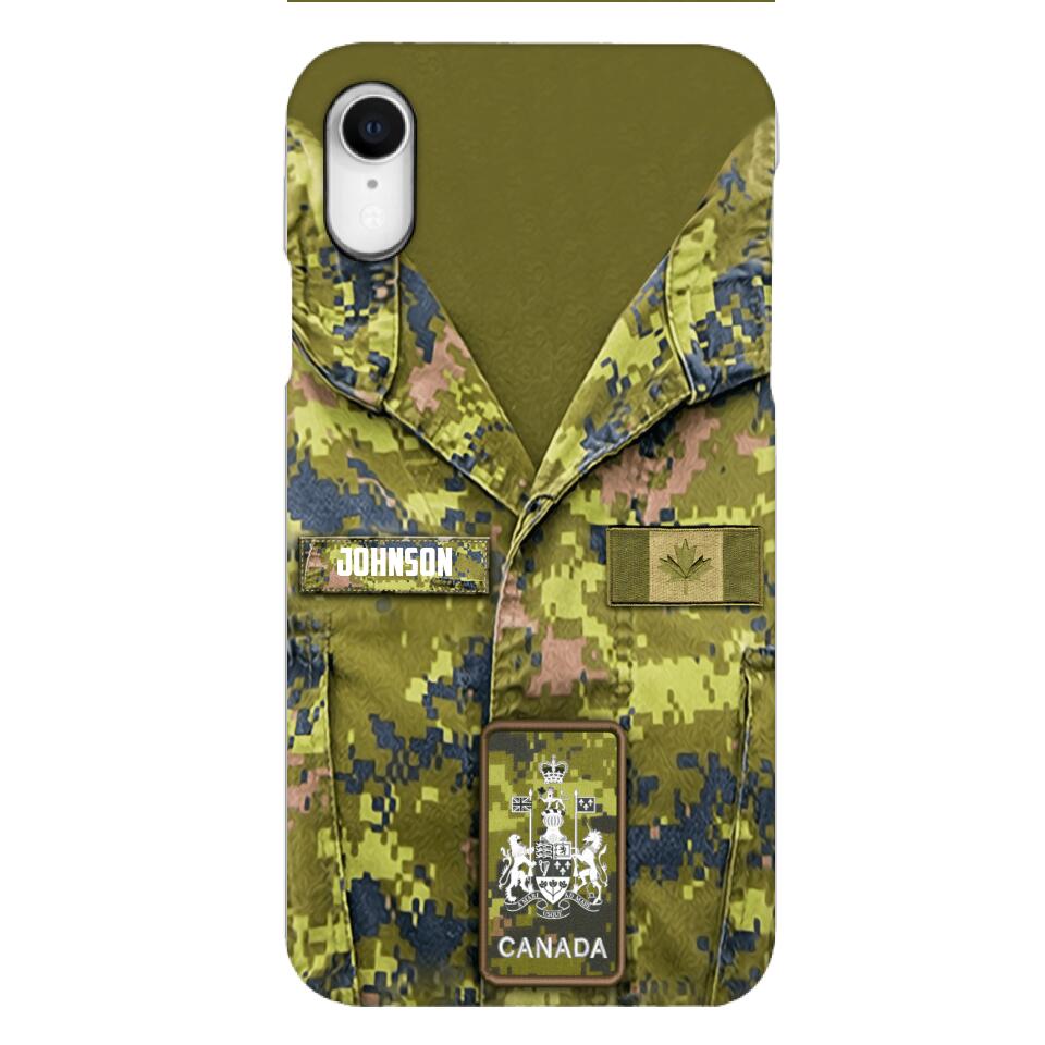 Personalized Canadian Soldier Camo Printed 22MAY-DT10