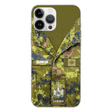 Personalized Canadian Soldier Camo Printed 22MAY-DT10