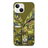 Personalized Canadian Soldier Camo Printed 22MAY-DT10