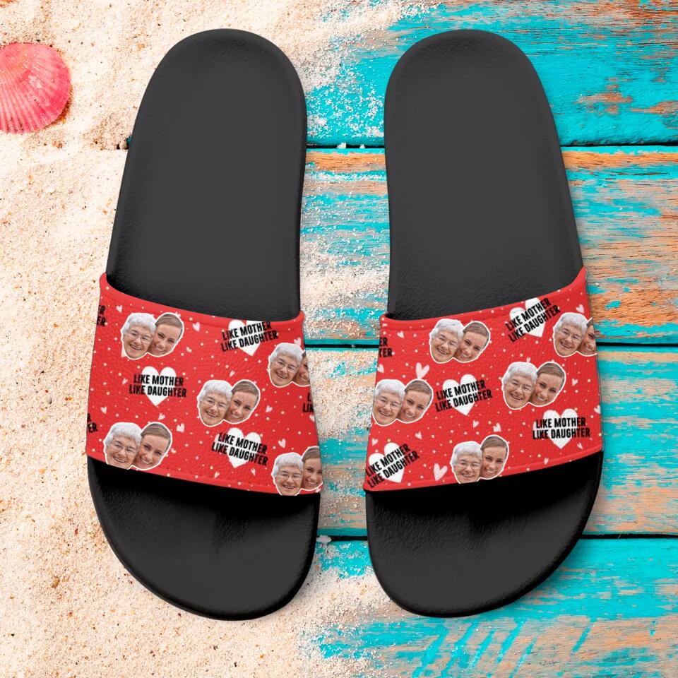 Personalized Like Mother Like Daughter Slide Sandal Printed PNDT0803
