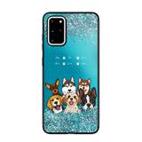 Personalized Dogs & Name Dog Lovers Gift Phonecase Printed 23MAR-DT17