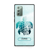 Personalized And Into The Ocean I Go To Lose My Mind And Find My Soul Turtle Phonecase Printed QTDT2003
