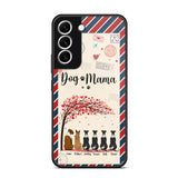 Personalized Home Is Where The Dogs Are Love Tree Dog Lovers Gift Phonecase Printed PNHQ2703