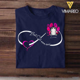 Personalized Best Cat Mom Ever Cat Lovers Fall Paw Tshirt Printed QTHQ3103