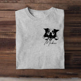 Personalized Upload Your Dog Photo Dog Lovers Tshirt Printed PNHQ0304