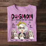 Personalized Dog Mom Like A Normal Mom But Cooler Tshirt Printed 23APR-PN12