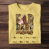 Personalized Fur Baby Mama With Pet Name T-shirt Printed PNBQT1804