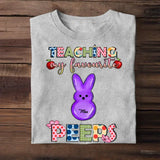 Personalized Teaching My Favourite Peeps Tshirt Printed 23APR-TB20