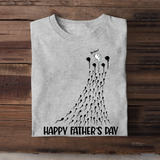 Personalized Funny Sperm Happy Father's Day Kid Name T-shirt Printed 23APR-BQT20