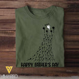 Personalized Funny Sperm Happy Father's Day Kid Name T-shirt Printed 23APR-BQT20