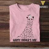 Personalized Funny Sperm Happy Father's Day Kid Name T-shirt Printed 23APR-BQT20