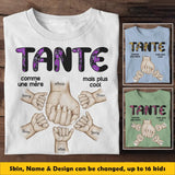 Personalized Tante Hand Kid Name T-shirt Printed 23APR-BQT26