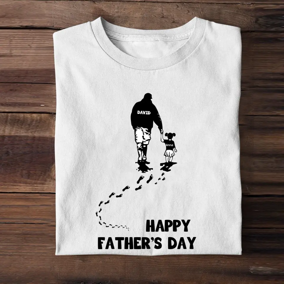 Personalized Happy Father's Day Tshirt Printed QTPN0505