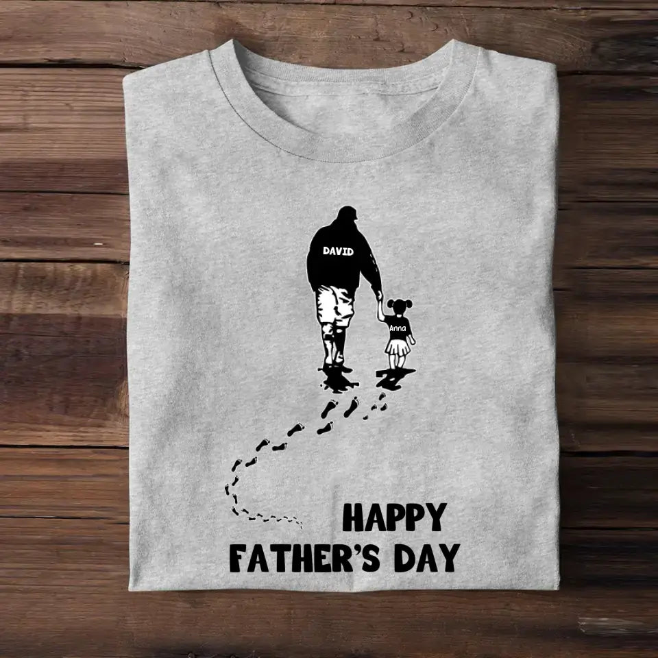 Personalized Happy Father's Day Tshirt Printed QTPN0505