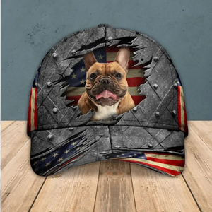 Personalized Upload Your Dog Photo Dog Lovers Gift Cap Printed 23MAY-HQ15