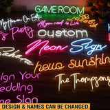 Personalized From Our First Kiss Till Our Last Breath Couple with Name Neon Led Sign Printed PNPN1505