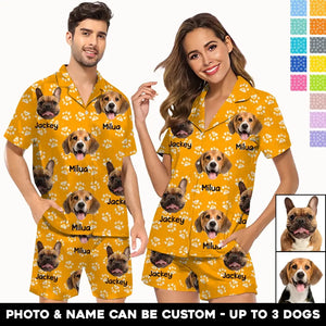 Personalized Upload Your Dog Photo Dog Lovers Gift Pijama Printed PNHQ1805