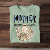 Personalized  Mother Of Boys Less Drama Than Girl But Harder To Keep Alive Hands with Kid Names T-shirt Printed 23MAY-DT19