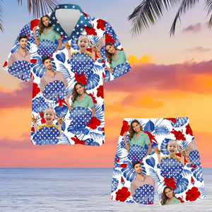 Personalized Upload Your Family Photo Pijama Printed PNHQ2205