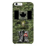 Personalized Canadian Army Camo Phone Case Printed QTDT3003