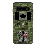 Personalized Canadian Army Camo Phone Case Printed QTDT3003