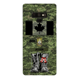 Personalized Canadian Army Camo Phone Case Printed QTDT3003