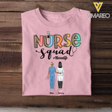 Personalized Nurse Squad Gift For Nurses T-shirt Printed HTHPN2305