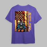 Personalized Jeep Girl Flag T-shirt Printed MTDT0606