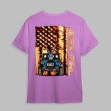 Personalized Jeep Girl Flag T-shirt Printed MTDT0606