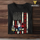 Personalized Trucker Flag Colorful TShirt Printed QTTB1406