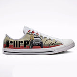 Personalized Jeep Girl Colorful Low Top Shoes QTPN1506