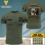 PERSONALIZED CANADIAN SOLIDER ARMY WITH RANK JESUS CHRIST TSHIRT PRINTED M3Q 0504