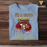 Personalized I'm A Good Nurse But I Cut A Lot T-shirt Printed QTTB2406