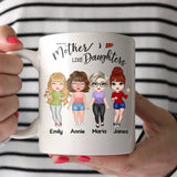 Personalized Like Mother Like Daughters White Mug Printed PTN2606