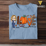 Personalized Love Nurselife Gift For Nurse T-shirt Printed HTHDNL1907