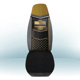 Personalized US Flag Police Car Seat Covers Pritned 23JUL-PN21