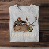Personalized Upload Your Deer Photo T-shirt Printed MTHKVH2707