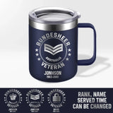 Personalized Australian Armed Forces With Name And Year Laser Handle Cup Printed 2023123KVH