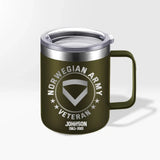 Personalized Norwegian Armed Forces With Name And Year Laser Handle Cup Printed 2023138KVH