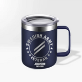 Personalized Swedish Armed Forces With Name And Year Laser Handle Cup Printed 2023138KVH