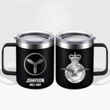 Personalized British Armed Forces With Name And Year Laser Handle Cup Printed 2023183KVH