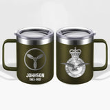 Personalized British Armed Forces With Name And Year Laser Handle Cup Printed 2023183KVH