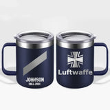 Personalized German Armed Forces With Name And Year Laser Handle Cup Printed 2023212KVH