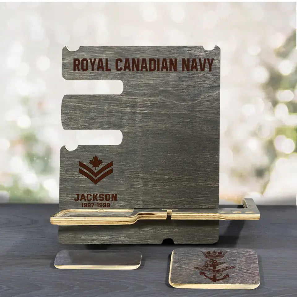 Personalized Canadian Armed Force Dock Station QTKH23215