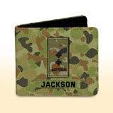 Personalized Australian Armed Force Leather Wallet 3D Print QTPN23248