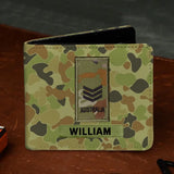 Personalized Australian Armed Force Leather Wallet 3D Print QTPN23248